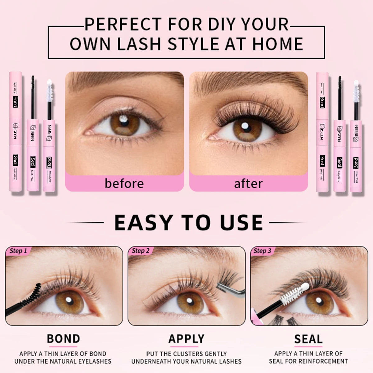 640pcs Individual Lashes
