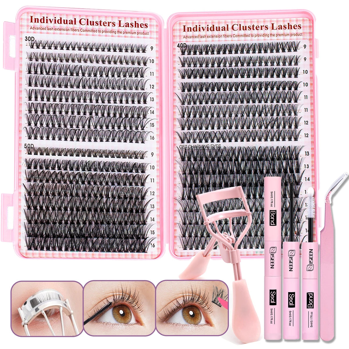 640pcs Individual Lashes