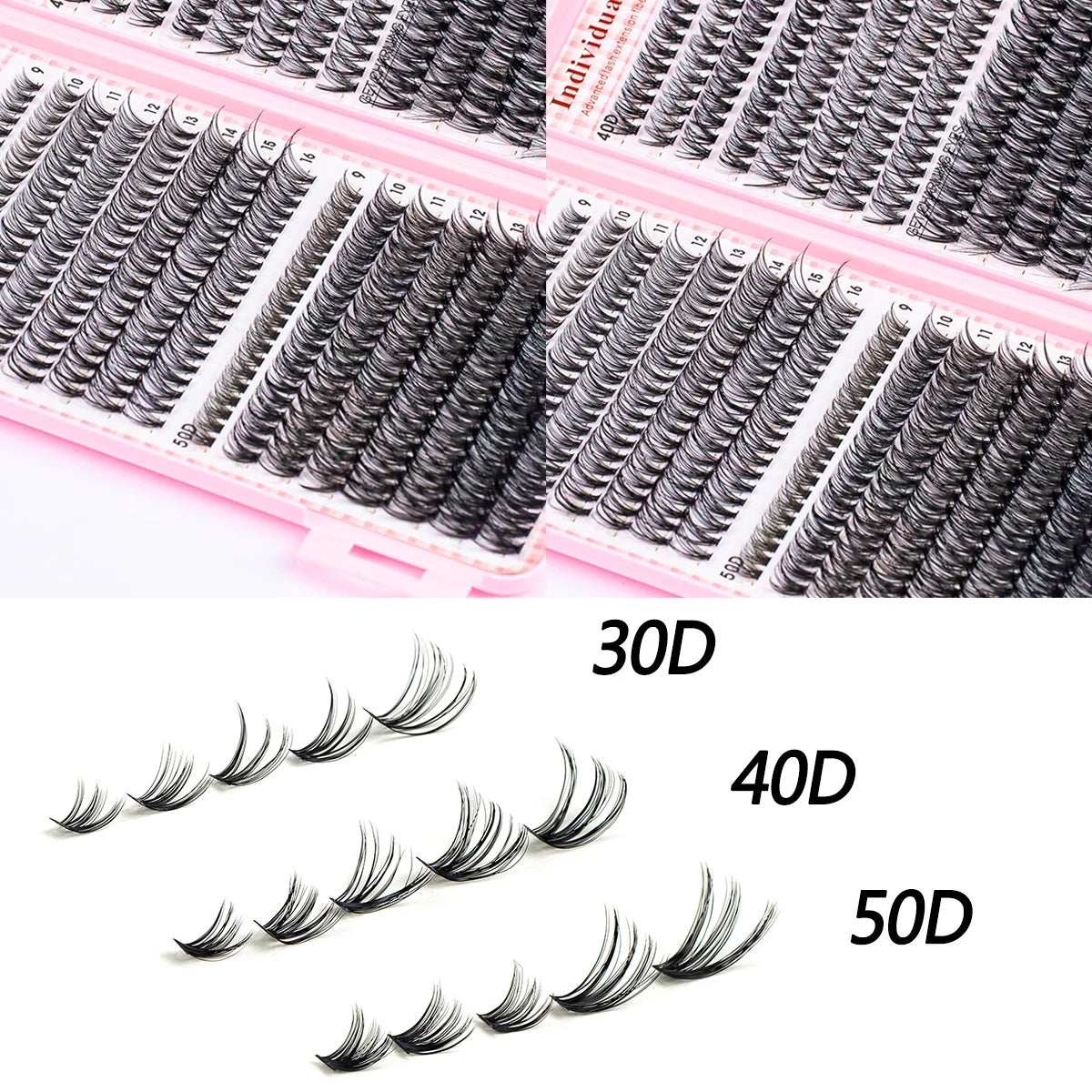 640pcs Individual Lashes